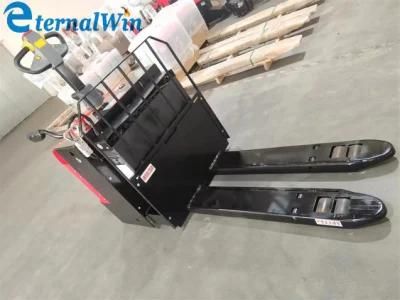 New Designed Manual Electric Forklift Truck Stand on Type