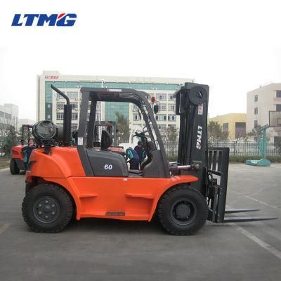 Ltmg 6 Ton LPG Gasoline Forklift Truck with EPA Engine