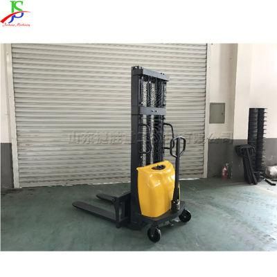 1.5 Ton Station Driving Forward Electric Forklift Truck Hand Pushed Lift Truck