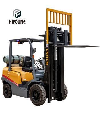 Unitcm 2-4ton Capacity Gas Lp Gasoline Dual Mini Forklift