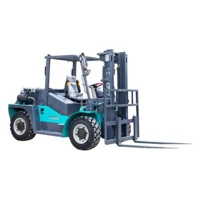 New Huaya 2022 China Agriculture Equipment Rough Terrain 4WD 3t 4t 5t Forklift FT4*4h