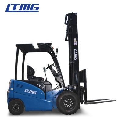 Ltmg Ce Approval Battery Forklift 2000kg 2ton 2t Electric Forklift with AC Motor and Curtis Controller