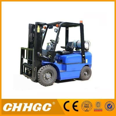 2.5ton Automatic Diesel Forklift Truck with Snow Bucket Pallet Fork