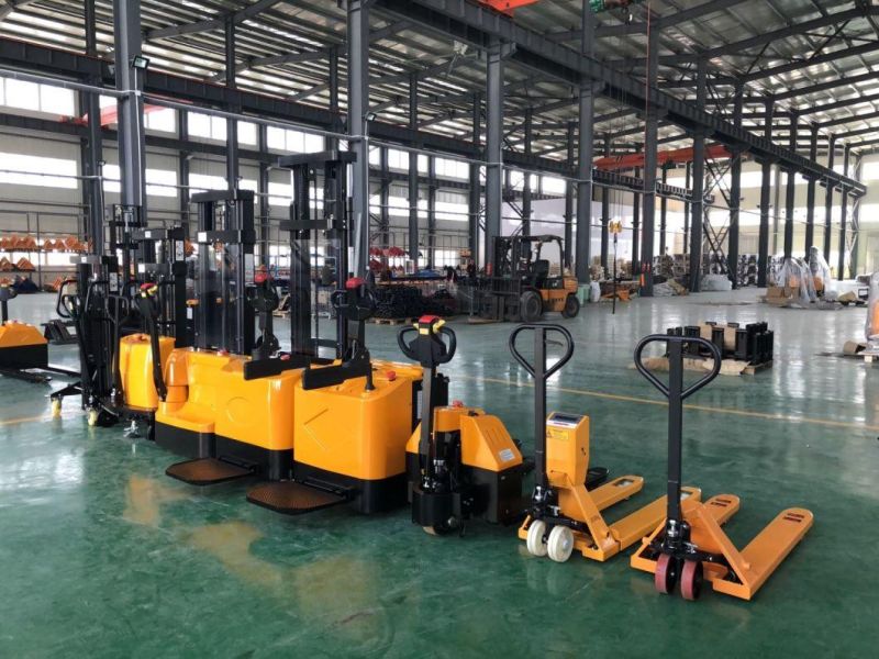 3.5t 3m Four Wheel Electric Truck Counterbalanced Hydraulic Forklift Sitting Driving Style