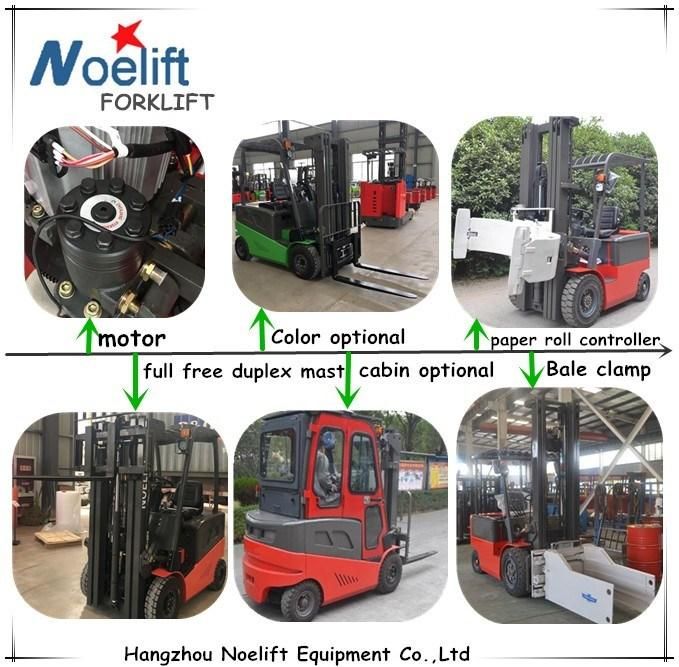 New Condition 1500kg 2500kg 48V Electric Forklift Reach Stacker Forklift Electric