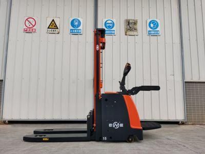 1t - 5t Onen Stand-on Driving Electric Hydrulic Pallet Stracker Stacker