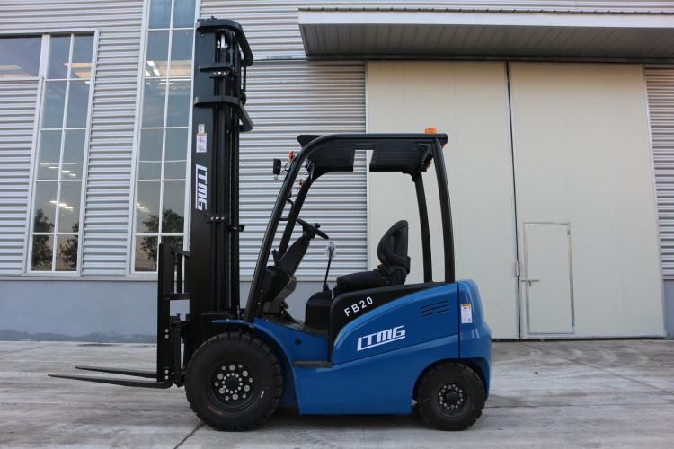 Ltmg Ce Approval Battery Forklift 2000kg 2ton 2t Electric Forklift with AC Motor and Curtis Controller