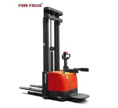 Walkie Electric Stacker 1.5t Forkfocus Electric Forklift Pallet Truck