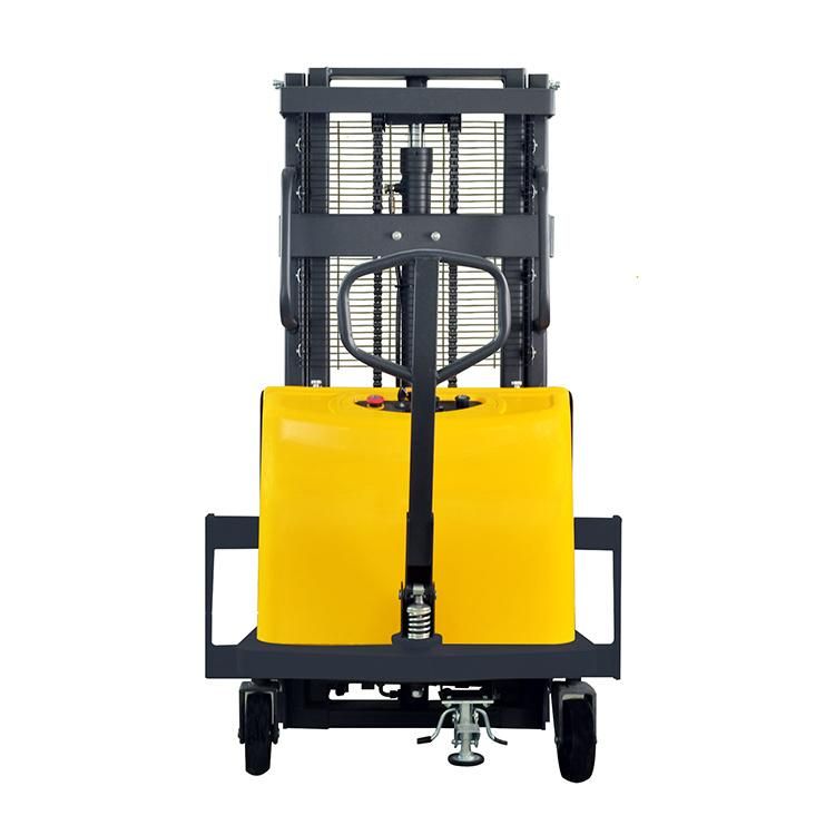 2ton Semi Electric Pallet Forklift Truck with Battery Lifting Height 3500mm