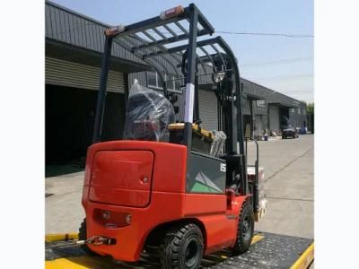 Cpd15 1.5 Ton 3 Wheel Electric Lithium Battery Forklift for Sale