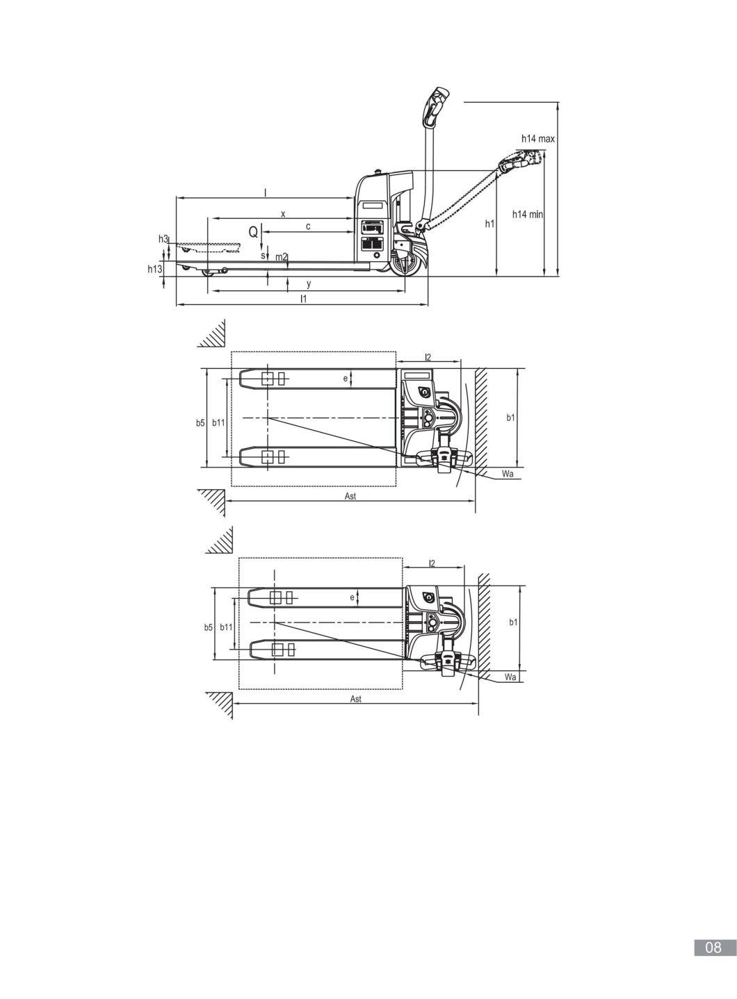 Electric Pallet Truck1.5 T