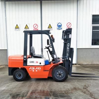 1070*124*45 Diesel Onen Iron Pallet and Plastic Film Engine LPG Forklift