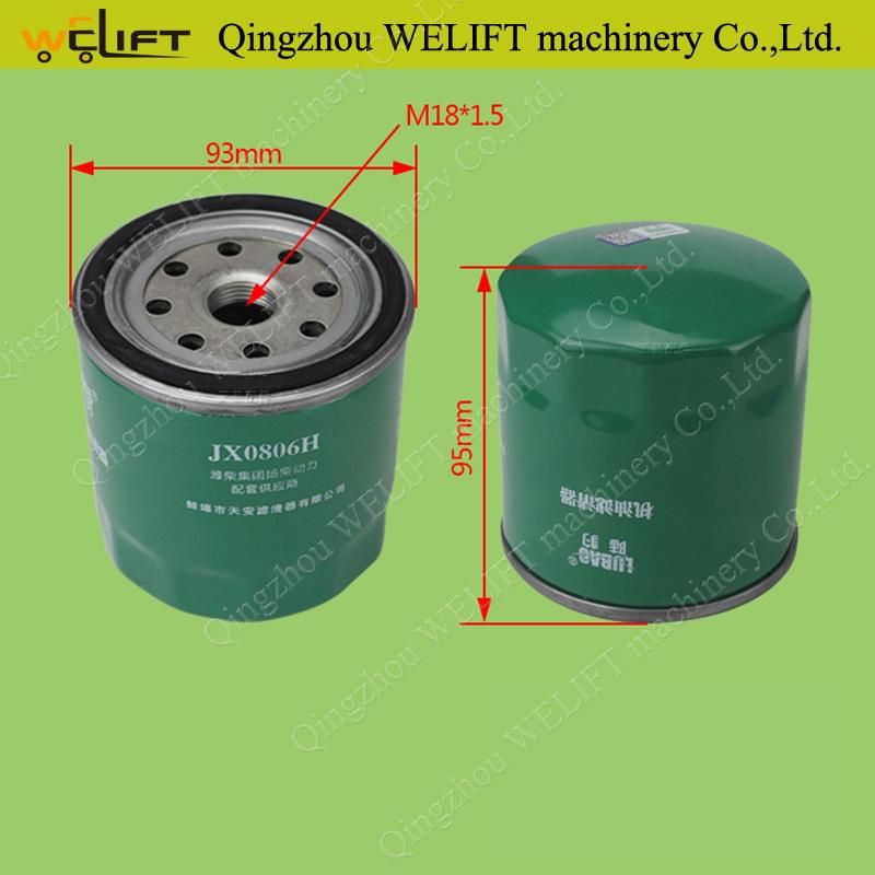 Forklift Spare Parts Oil Filter Jx0806h Part Number C240jjx-0806h