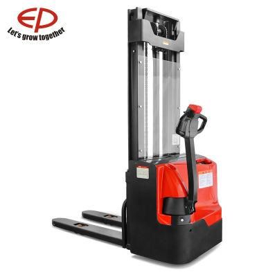 1.0 Ton Electric Stacker with Intitial Lift Battery and Charger