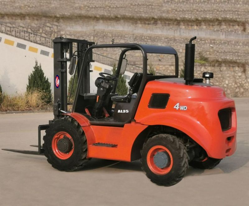 ACTIVE Brand AL35 3.5ton 4-Wheel Drive Rough Terrain Forklift for Sale