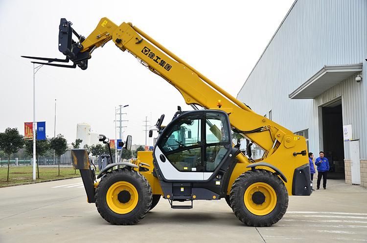 XCMG Manufacturer Xc6-3514K China Mini Small 3.5 Ton 14m Telescopic Forklift Telehandler with Attachment for Sale