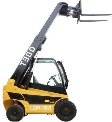 Welift High Quality 3ton 4m T30d Telehandler Telescopic Forklift for Sale 2 Wheel Driving Telehadler