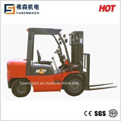 Top Selling Diesel Engine Forklift Cpcd30, 3ton Diesel Forklift with Ce