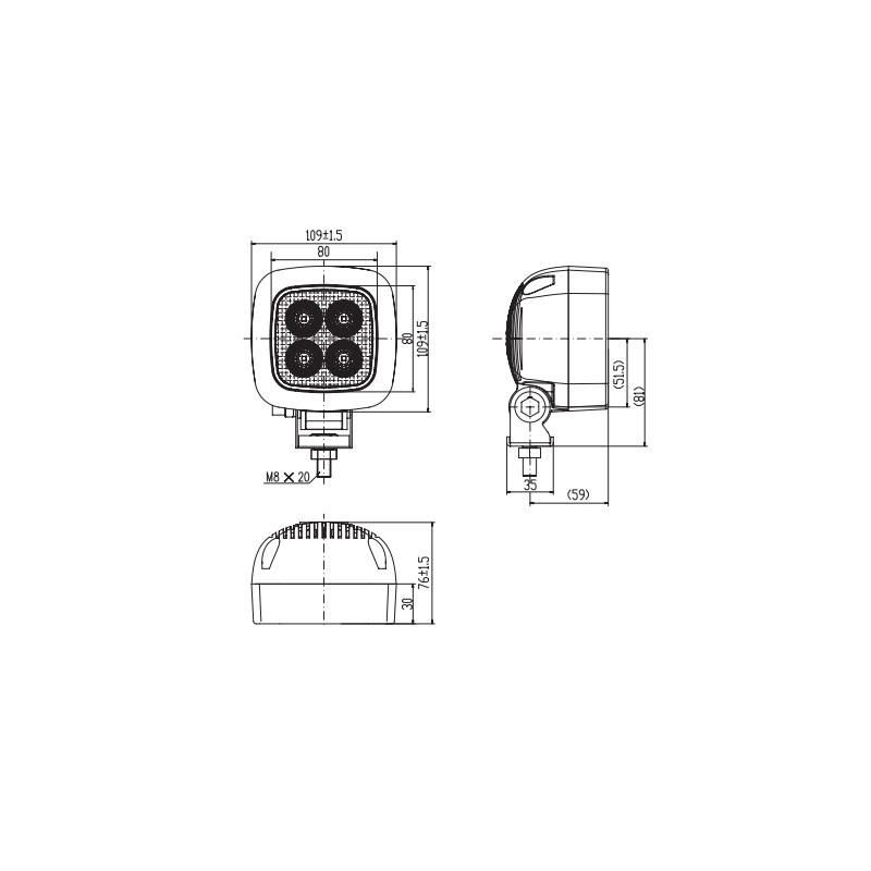 Forklift Parts Forklift Lamp Bfp18002