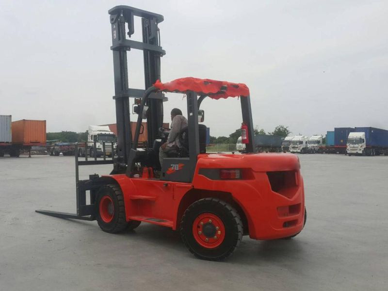 Lonking 5 Ton Diesel Forklift LG50dt with Solid Tires