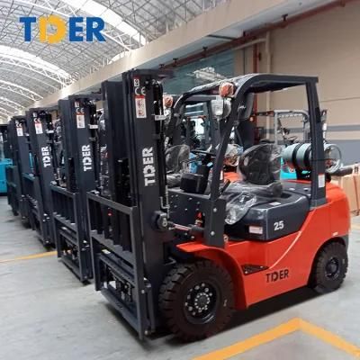 1t - 5t Port China Factory LPG Forklift 2.5 Ton