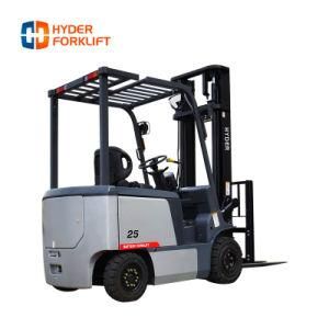 2.5t Electric Forklift with AC Variable Frequency Driving Motor