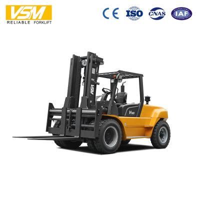 Fd100 10ton 10t Diesel Forklift with Japanese Isuzu Engine