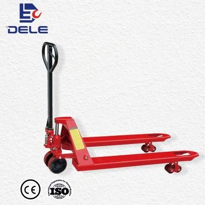 Widely Used Manual 3t Pallet Truck Manual Hydraulic Forklift