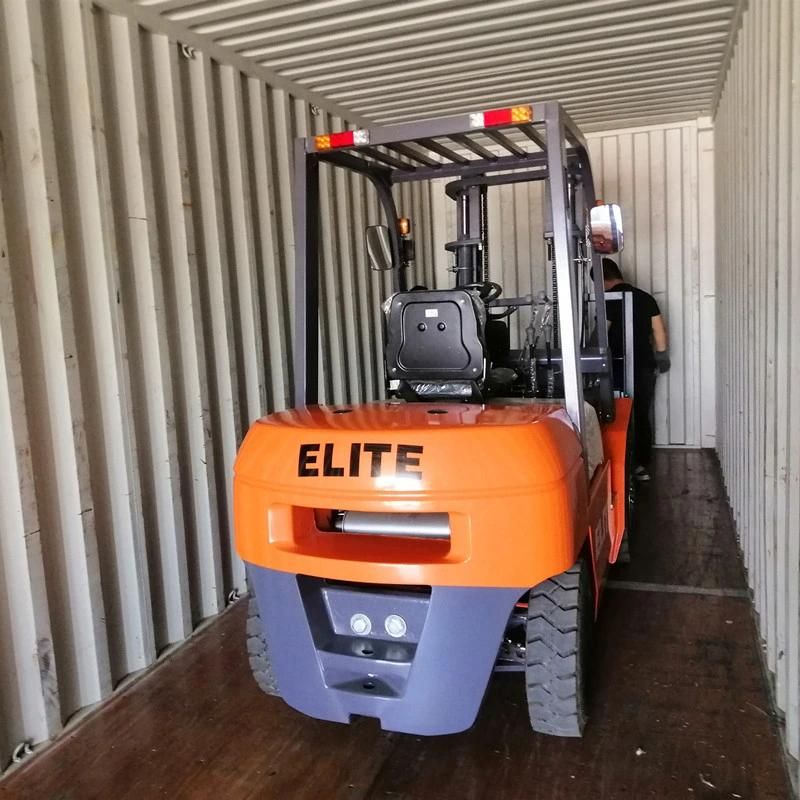 New Diesel Engine All Terrain Forklift Triple Mast Forklift for Sale