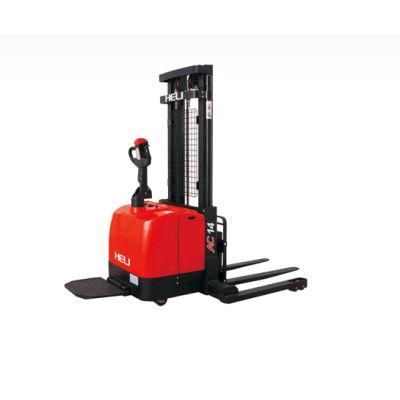 Heli 1.5ton/1.6ton/2ton Electric Pallet Stacker with Mechanical Steering