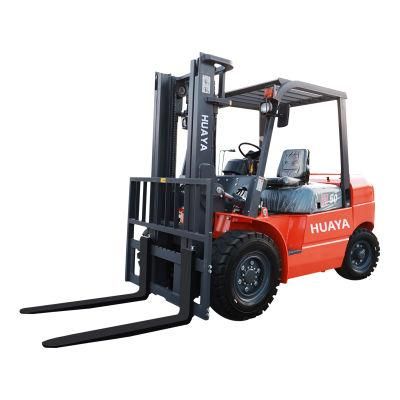 3530kg Diesel Huaya China 2.5 Ton All Terrain Forklift 4WD