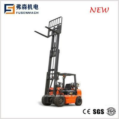 Mini Gasoline and LPG Forklift Cpqd18 with Nissan Engine