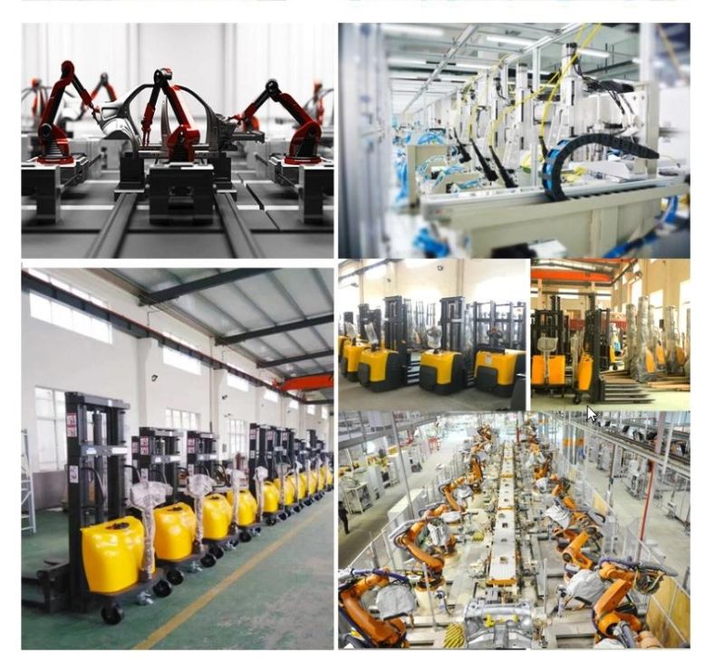 2 Ton Semi Electric Straddle Stacker, Wide Leg Stacker for USA Market
