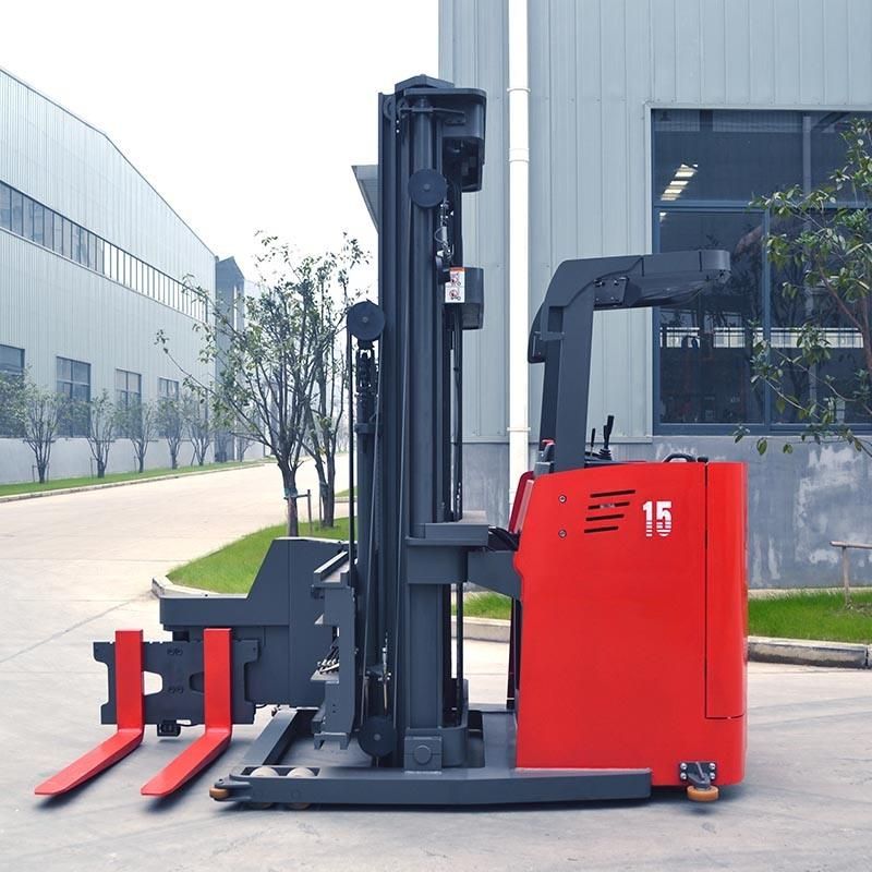 China Supplier Mima 1000kg 1ton 1500kg 1.5tonelectric Vna 3 Way Forklift with Factory Price