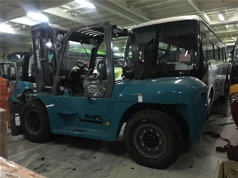 Japan Engine Diesel Forklift 10ton for Sale