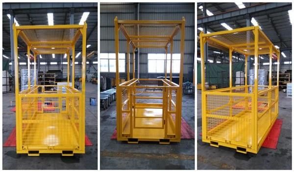 Easy Install China Brand Safety Forklift Safety Cage/Working Platform