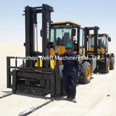 5ton Rough Terrain Forklift with Desert Configuration