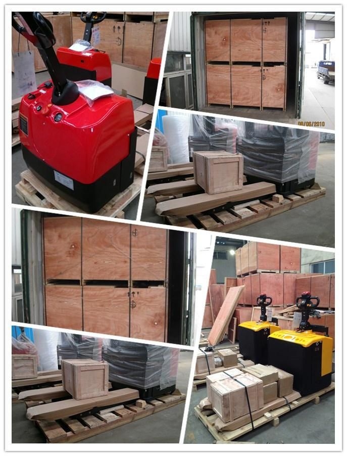 Ltmg Transpaleta Electrica Forklift 3 Ton 3000kg Electric Pallet Truck with Curtis Controller AC Motor/EPS