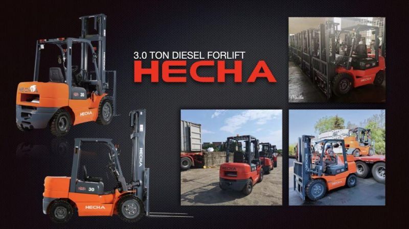 China Forklift High Quality 3ton 3.5ton 4ton 4.5ton 5ton Lift Height 3m 4m, 4.5m, 5m Diesel Forklift Truck