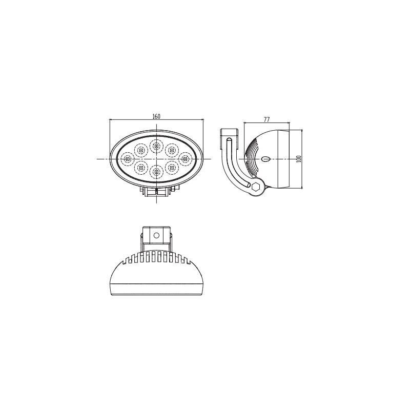Forklift Parts Forklift Lamp Bfp18004