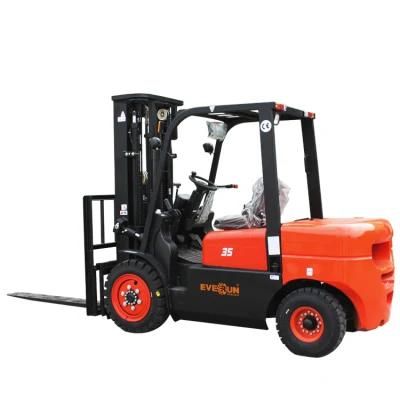 Everun Erdf35 3.5ton Mini Small Diesel Farm Forklift Made in China