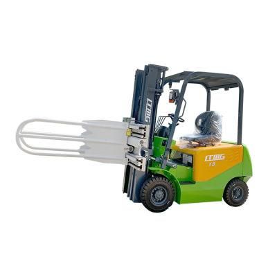 Ltmg Electric Forklift 1.5 Ton 2 Ton 2.5 Ton Battery Forklift Truck with Bale Clamp Attachment Price