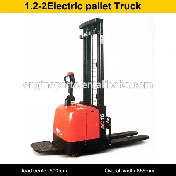 Heli Electric Pallet Stacker Cdd20 with Configuration No. D930