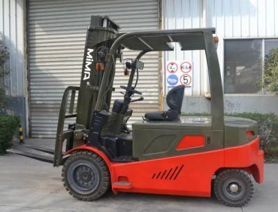 5 Tons Counterbalance Electric Forklift with Hydraulic Steering