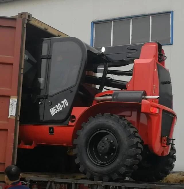 Rough Terrain Forklift Agriculture Machinery Equipment Merlo Type Telehandler