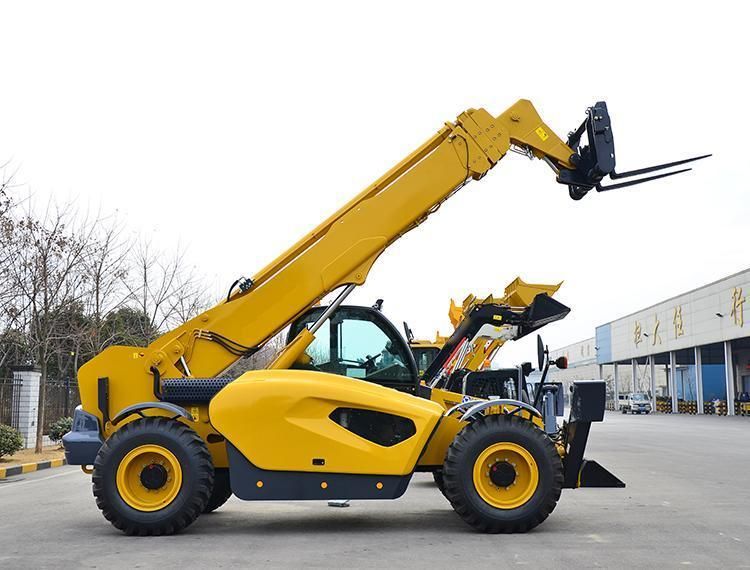 5tons Capacity Telehandler From China, 14m Telescopic Handler 3.5 Ton Telehandler Xc6-3514K 17m 5tons Telehandler for Sale, Diesel Telescopic Forklift Truck