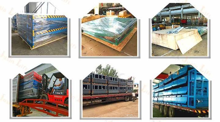 Manual Container Forklift Loading Dock Ramp Stationary Dock Leveler