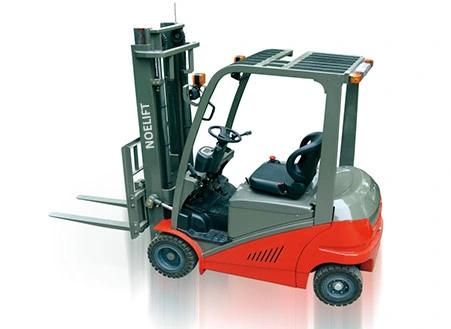 Lifting Equipment 4 Wheels Battery Cold Room Electric Forklift with Battery Discharge Indicator