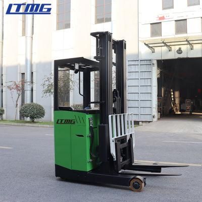 Customize New China Electric Lift Stacker 4 Ways Forklift Reach Fork Truck