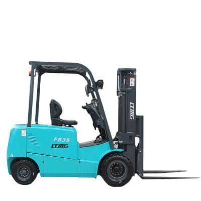 Ltmg 2ton 2.5ton 3ton Counterbalance Forklift 3.5 Ton Electric Forklift with Battery Charger